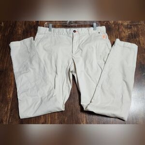 Psycho Bunny Men Pants. Cream Color. Size 32